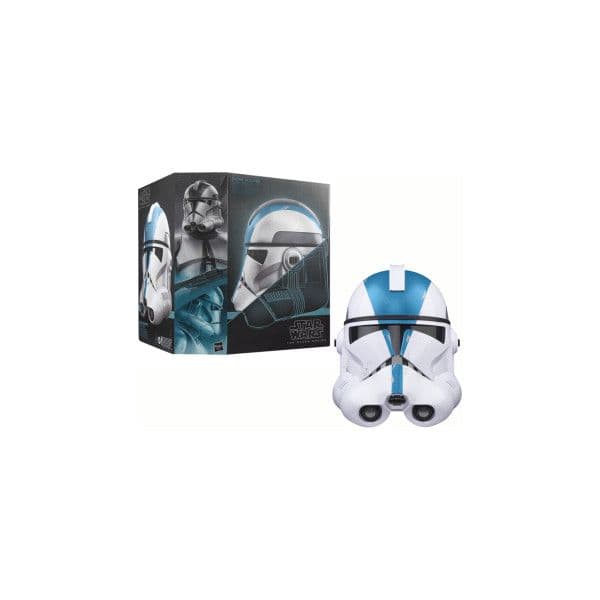 Hasbro Star Wars - Capacete Eletrônico Soldado Clone 501st Legião G07075L0