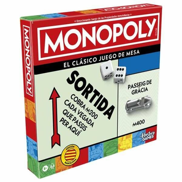 Hasbro Monopoly Jogo de Tabuleiro Barcelona/Catalan
