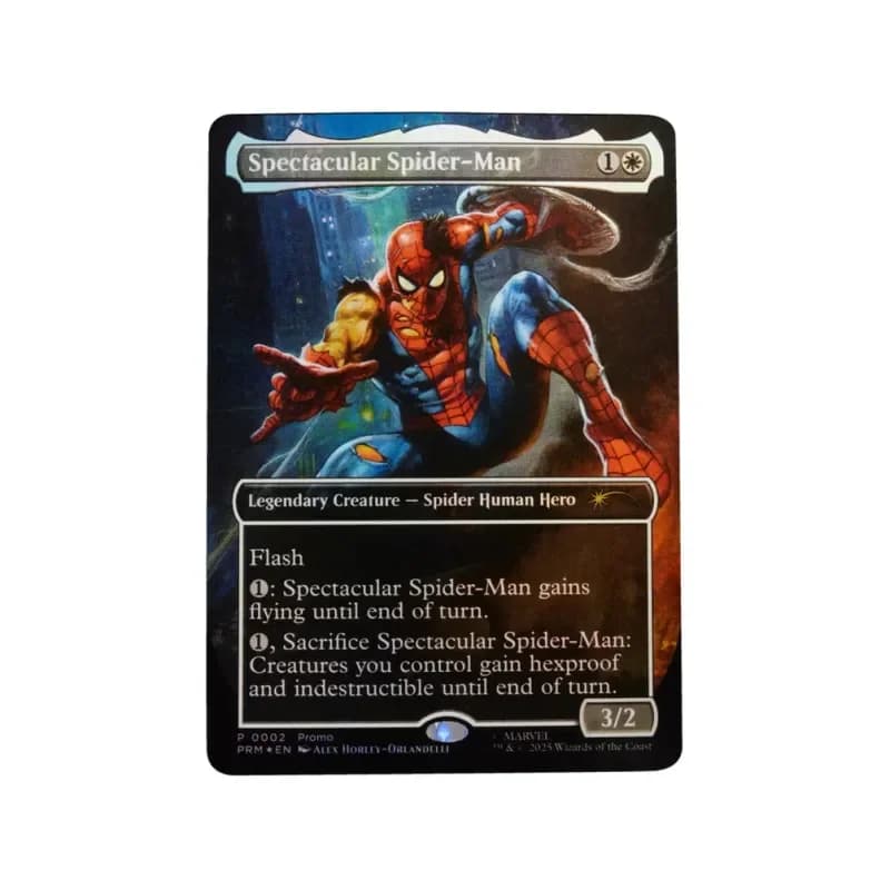Hasbro Marvel Legends - Spider-Man Danificado Em Batalha 15Cm - Magic The Gathering