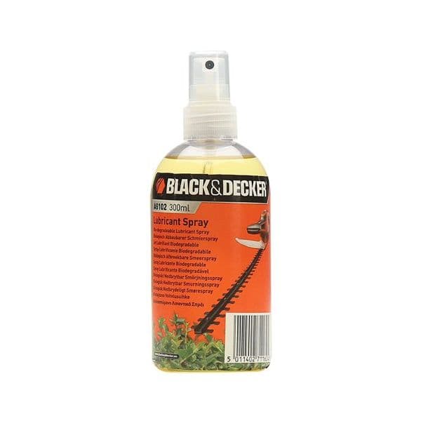 BLACK&DECKER Lubrificante A6102-xj P/ corta-sebes Spray Black 300ml