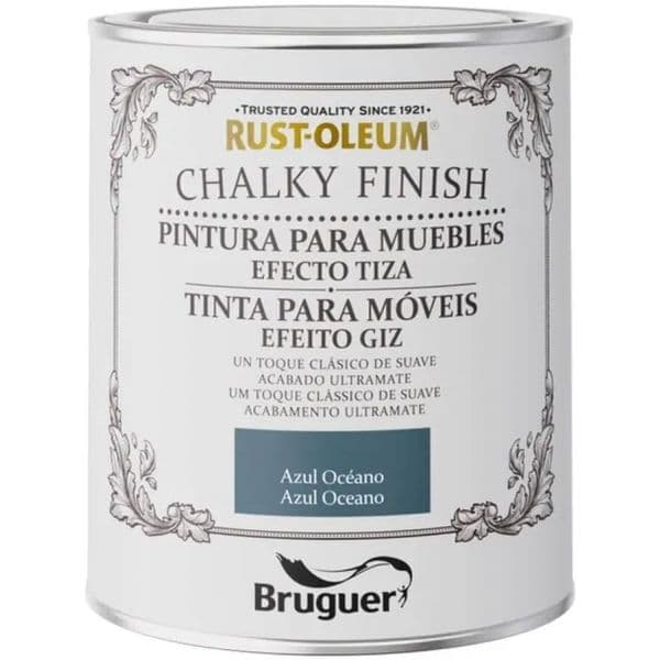 Xylazel Tinta para Móveis Chalky Azul Oceano 750ML