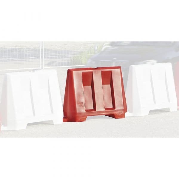 Kaiser+kraft Limitação da Faixa de Rodagem, Cxlxa 1210 X 400 X 810 mm, Vermelho Vermelho