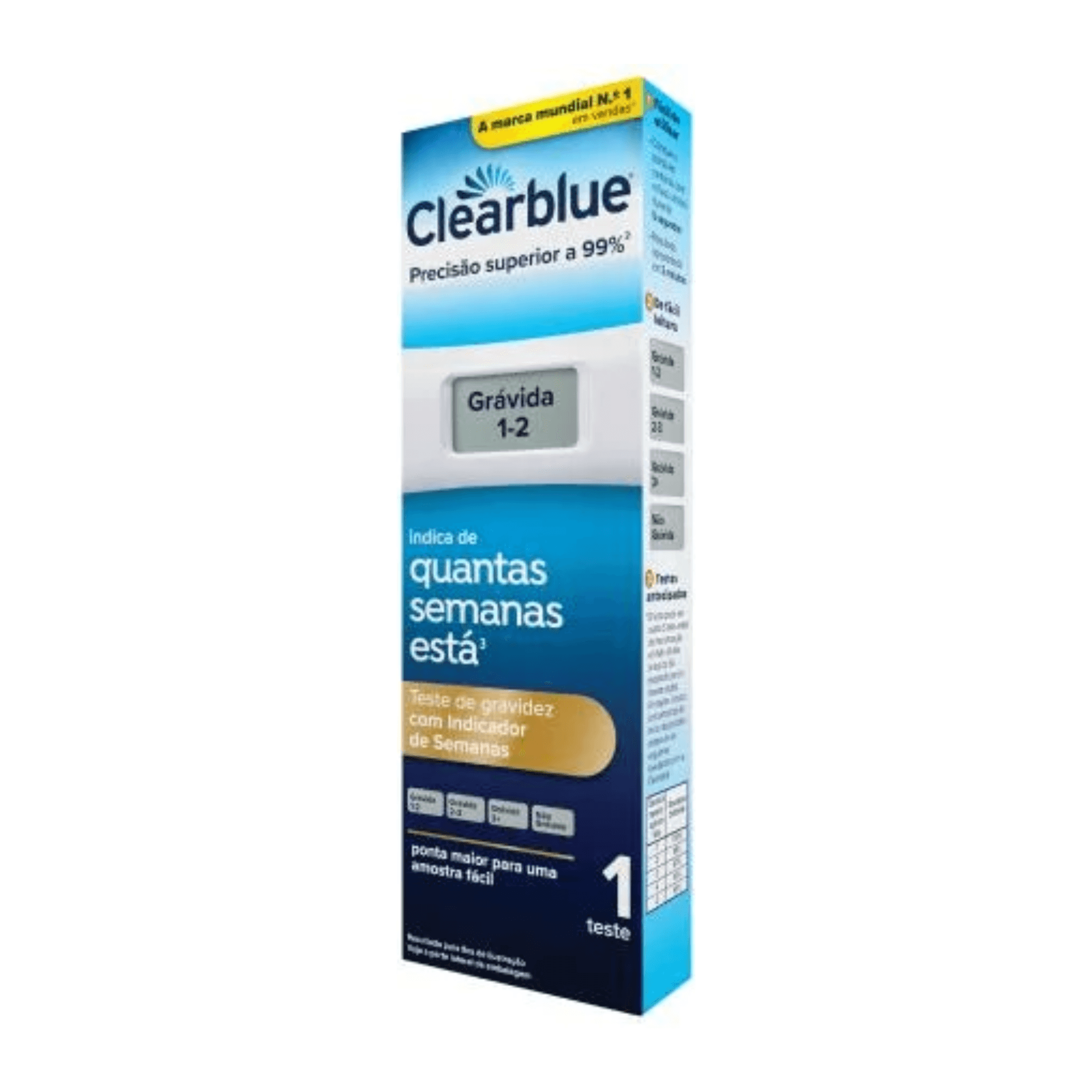 CLEARBLUE DIGITAL TESTE GRAVIDEZ COM INDICADOR DE SEMANAS | WOWFARMA