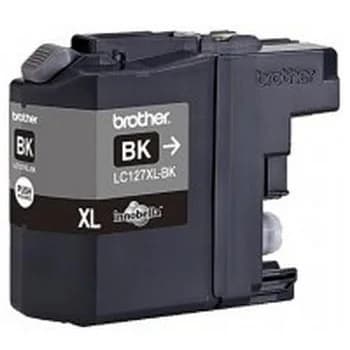 Tinteiro Brother LC127XLBK Preto 1200 Pág.