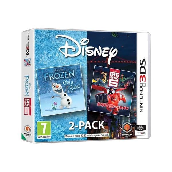 Disney Frozen / Big Hero 6 Double Pack 3DS