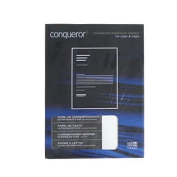Conqueror Papel Carta A4 Macio Branco Diamante Laser/inkje