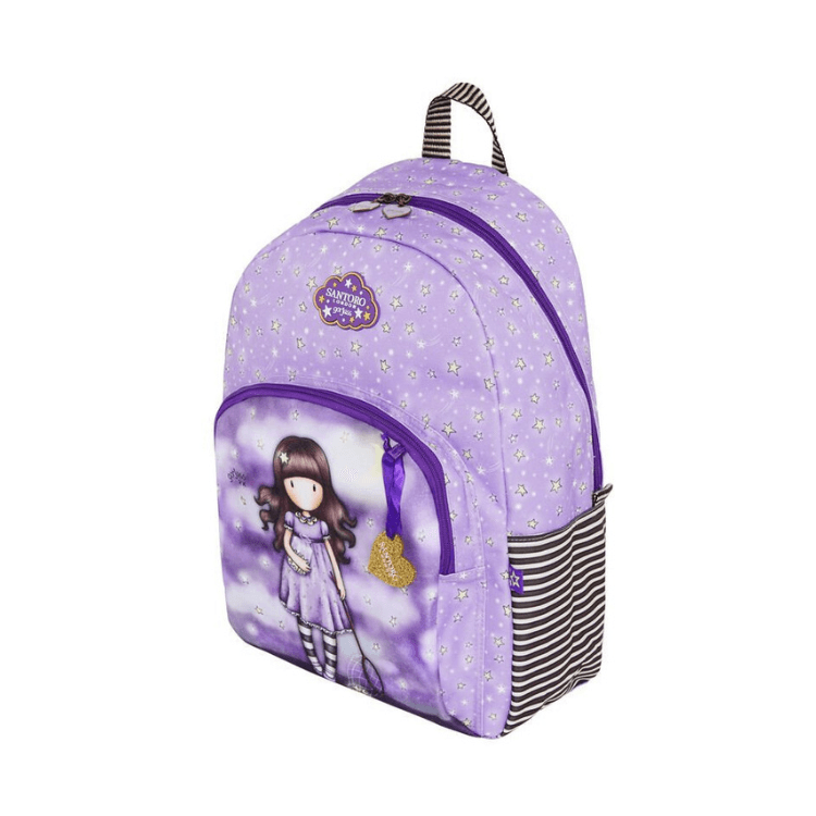 Mochila Escolar Gorjuss Sparkle & Bloom