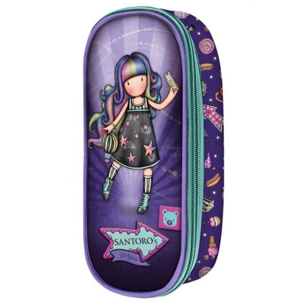 Safta Estojo Simple Gorjuss Roxo