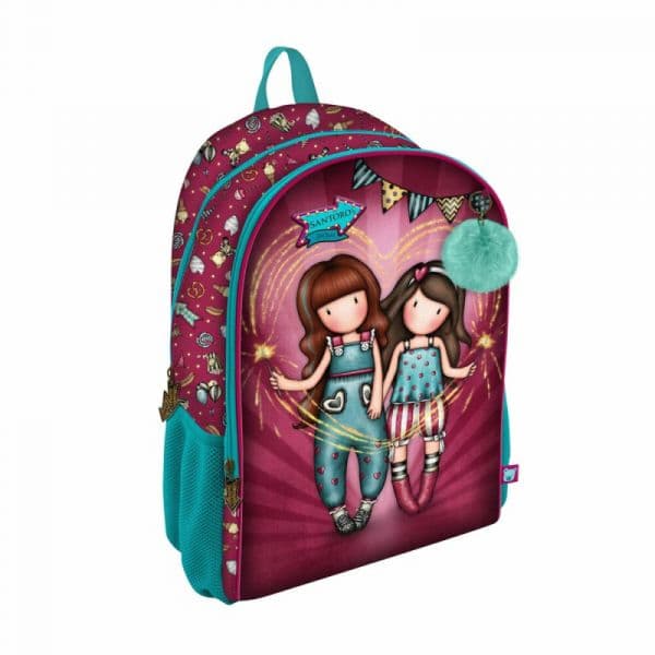 Safta Mochila Escolar Gorjuss Fireworks Grená (31.5 x 44 x 22.5 cm)
