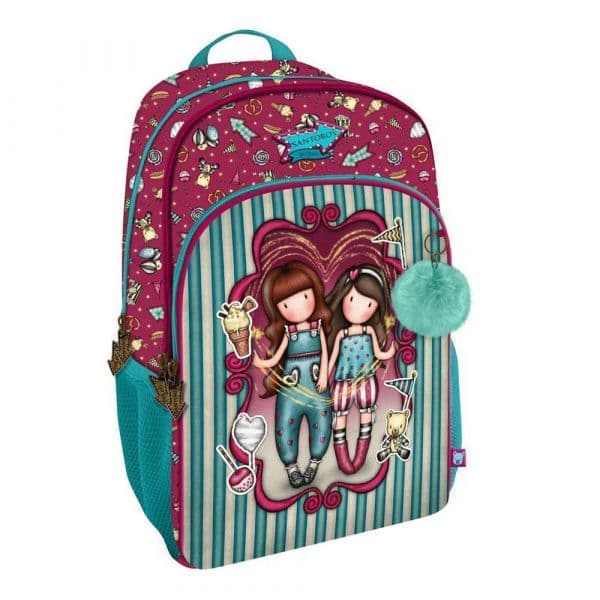 Safta Mochila Escolar Gorjuss Fireworks Grená (29 x 45 . - GY001S4306687
