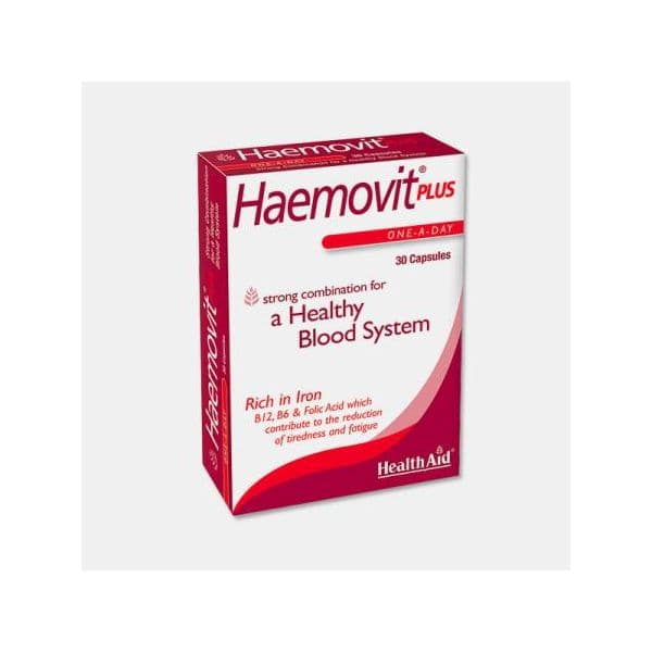 Healt Aid Haemovit 30 Cápsulas