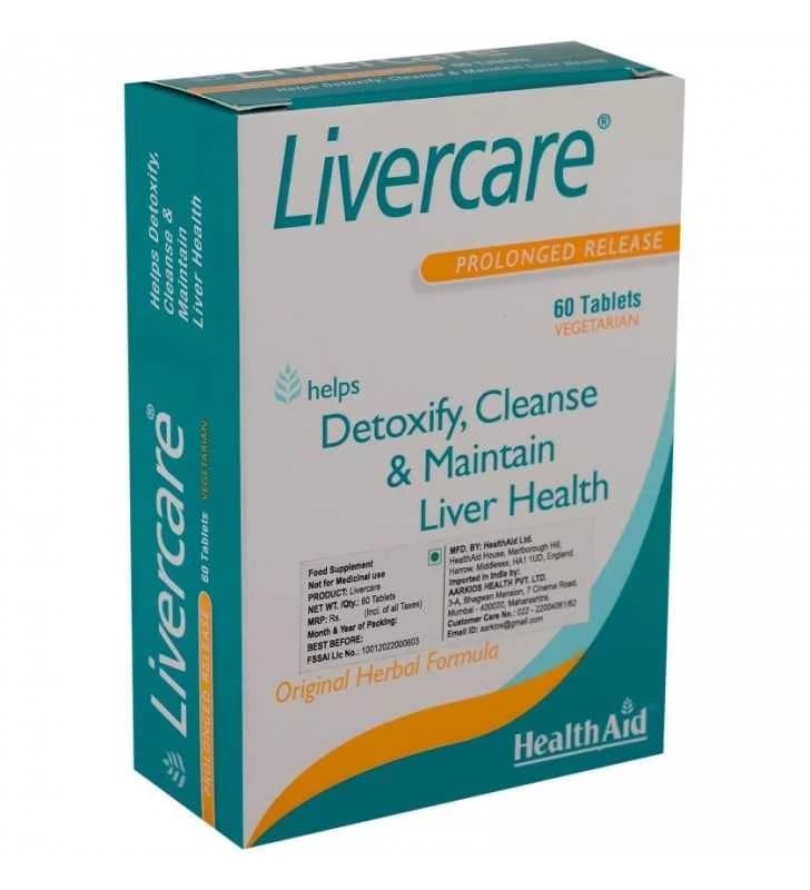 Health Aid Livercare 60 Comprimidos