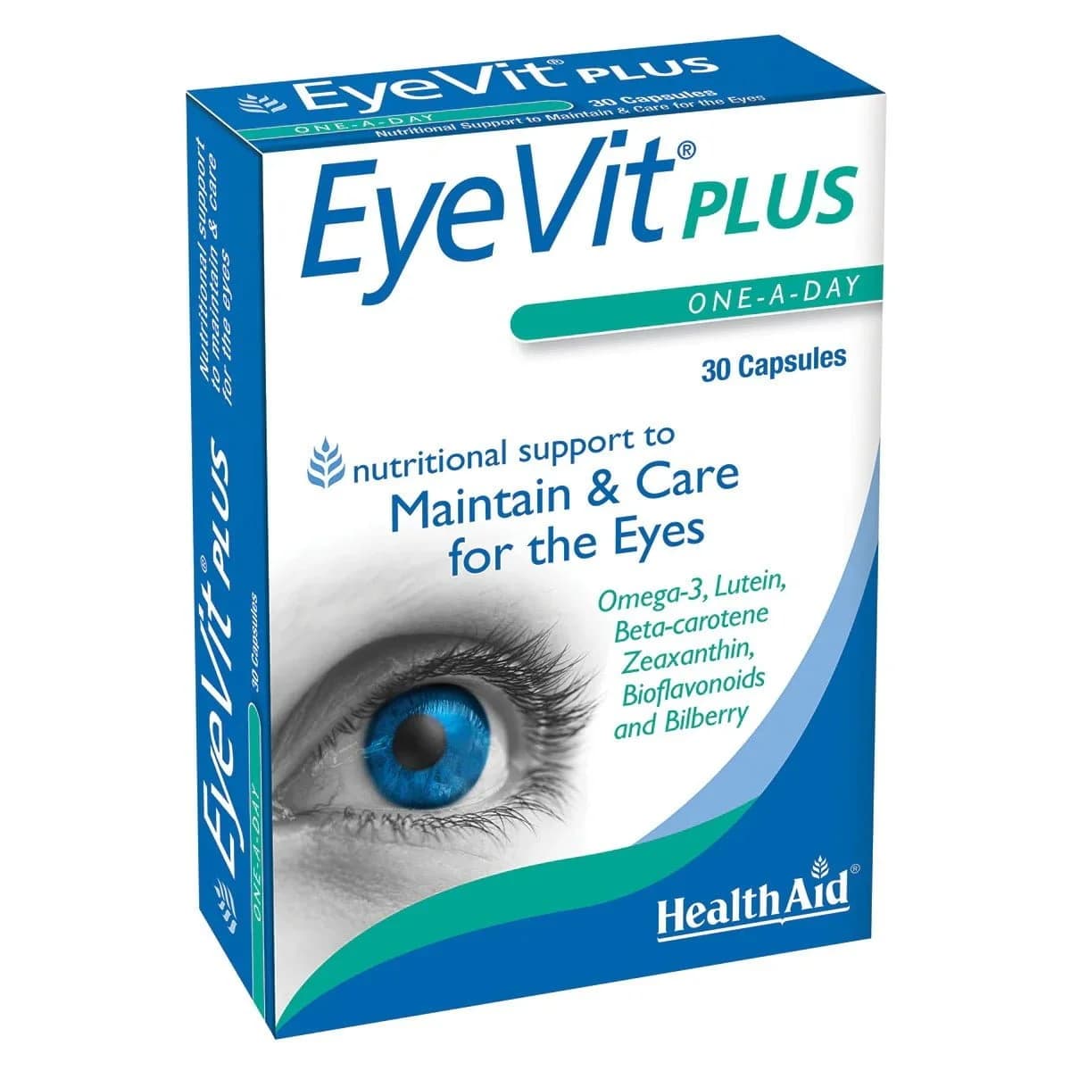 Health Aid EyeVit Plus 30 Cápsulas