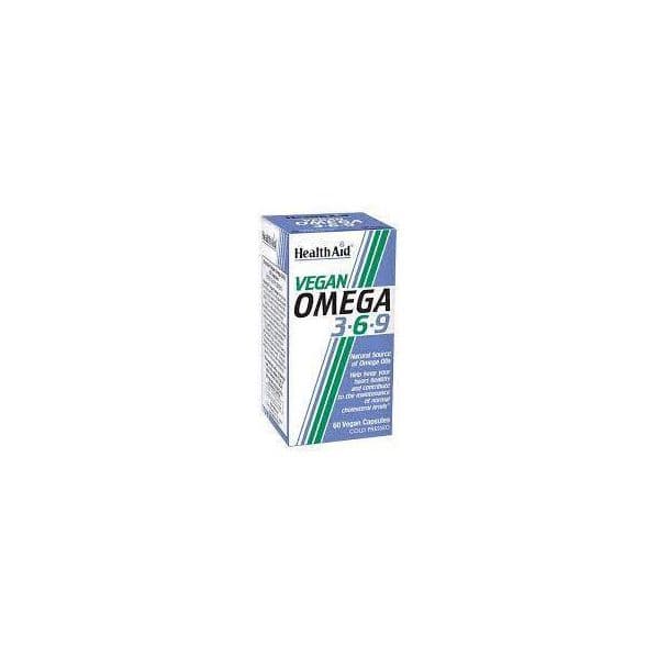 Health Aid Omega 3 6 9 Vegan 60 Cápsulas