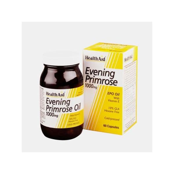 Health Aid Evening Primrose 1000mg 60 Cápsulas