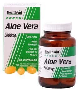 Health Aid Aloe Vera 5000mg 30 Cápsulas