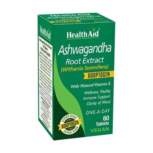 Health Aid Ashwagandha 60 Cápsulas