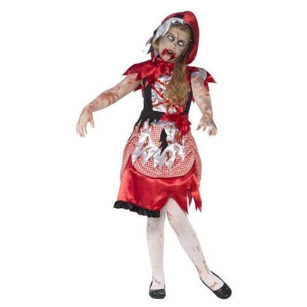 Smiffys Disfarce Capuchinho Zombie - 4-6 Anos - 220442852