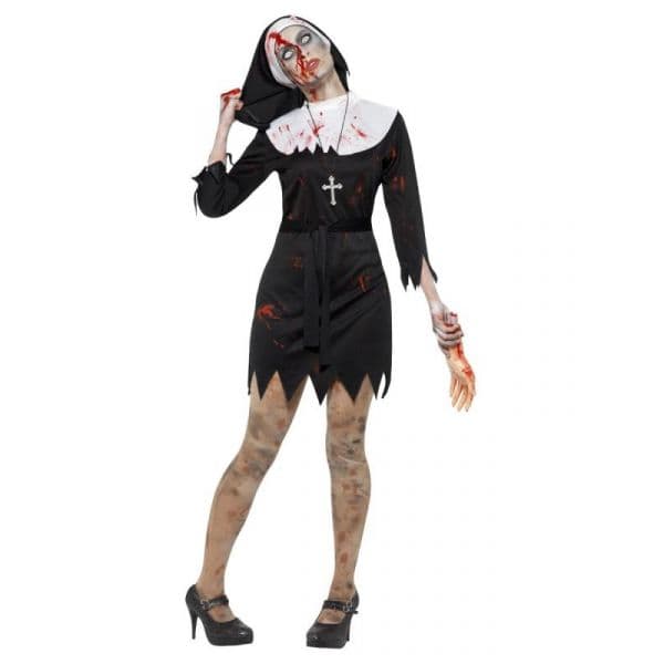 Smiffy's Fato Freira Zombie S