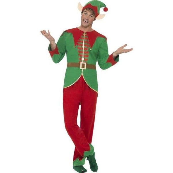 Smiffys Fato Natal Duende Tamanho M