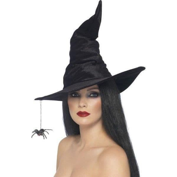 Smiffys Chapéu Bruxa com aranha - 220024146