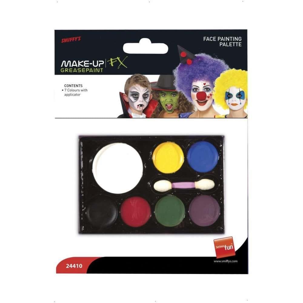 Maquilhagem para Pintura Facial 7 Cores