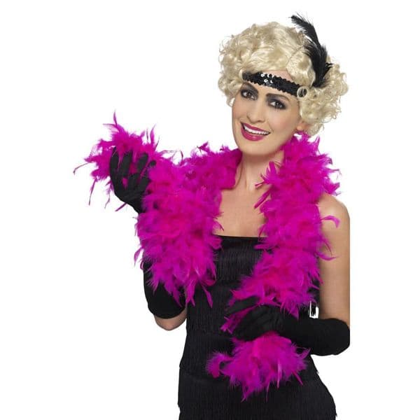 Smiffys Plumas 150cm - Magenta - 220030867