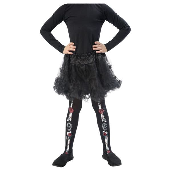 Smiffys Collants Dia dos Mortos para Criança - 220048159