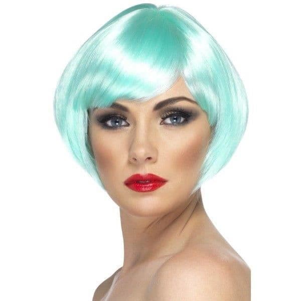 Smiffy's Peruca Curta Babe Aqua - 220042043