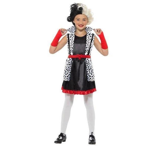 Smiffys Disfarce Cruella de Vil Menina - 4-6 Anos - 220496962