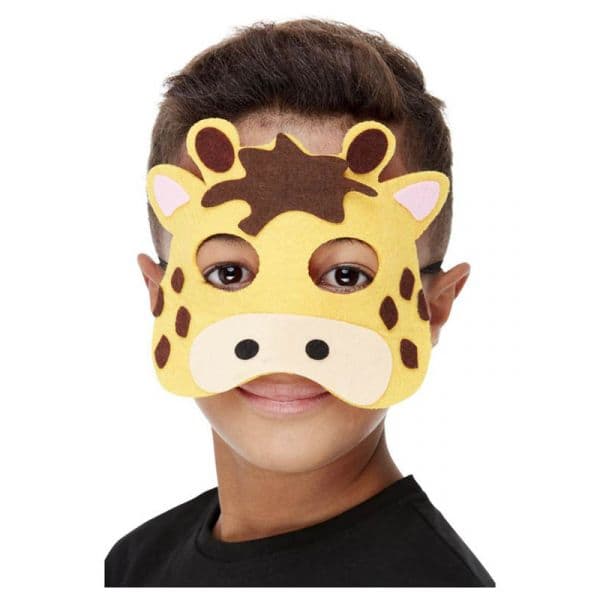 Smiffys Máscara Criança Girafa Feltro