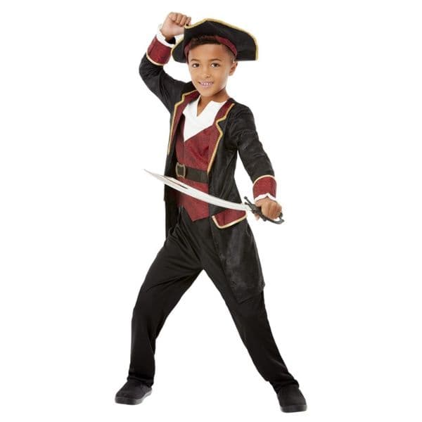 Smiffys Fato Menino Pirata Espadachim 3-4 Anos