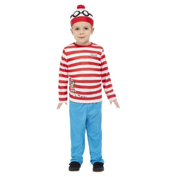 Smiffys Fato de Menino Onde Está o Wally? 3-4 Anos