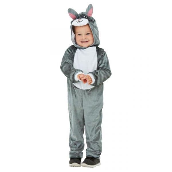 Smiffys Disfarce Coelhinho Cinzento 3-4 Anos