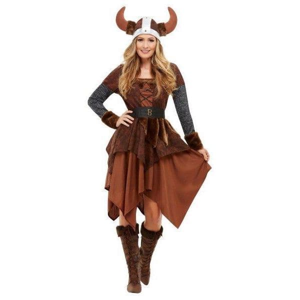 Smiffy's Disfarce Viking Barbarian Queen S