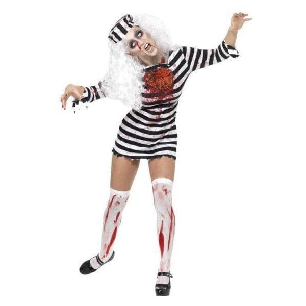 Smiffy's Disfarce Prisioneira Zombie Mulher XS
