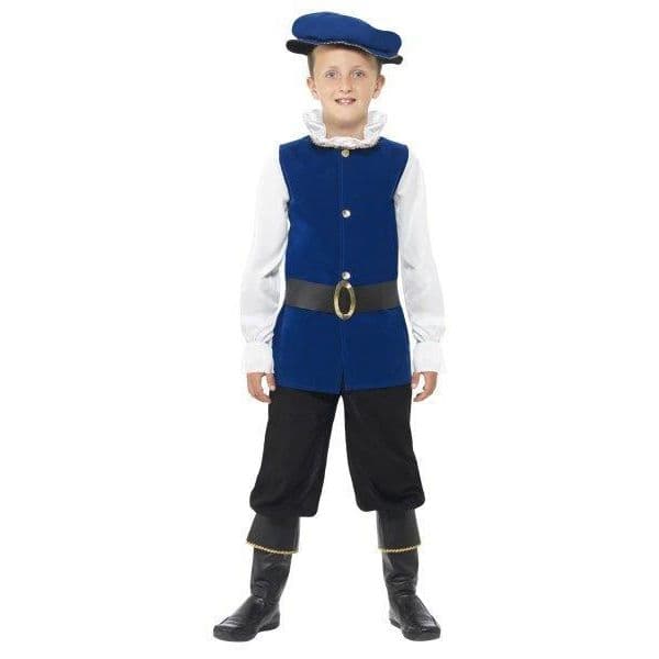 Smiffys Disfarce Menino Tudor - 4-6 Anos - 220410922