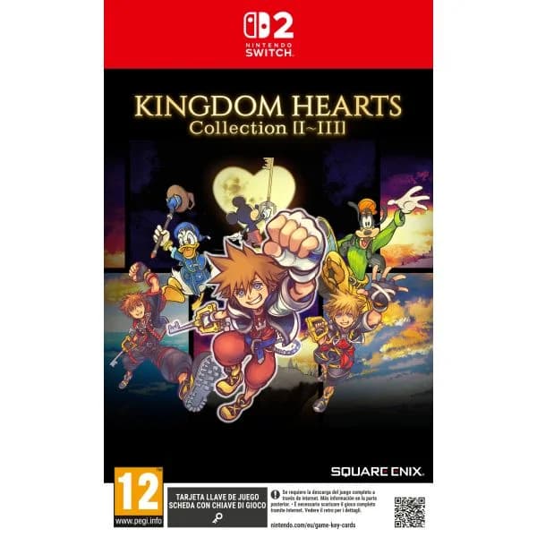 Kingdom Hearts Collection I-III (Game Key Card) Nintendo Switch 2
