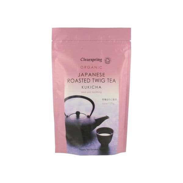 Clearspring Chá Kukicha Eco Clearspring, 20 Saquetas
