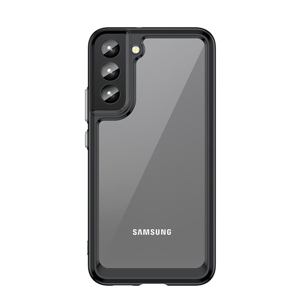 Capa Outer Space Silicone Samsung S22 Preta