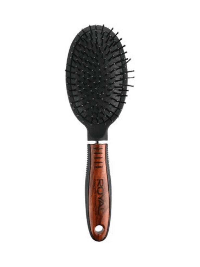 Royal Wood Effect Cushion Hair Brush