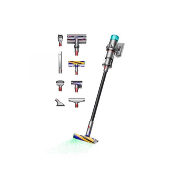Aspirador Vertical Dyson V15 Detect Total Clean Níquel/Preto