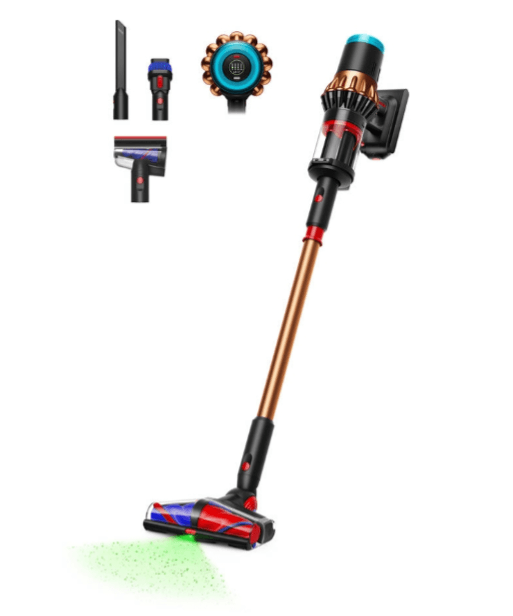 Aspirador Vertical Dyson V16 Piston Animal 1.3L 70min de Autonomia