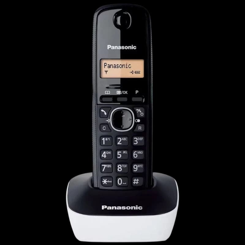 Panasonic KX-TG1611 Preto, Branco - Telefone sem fios DECT