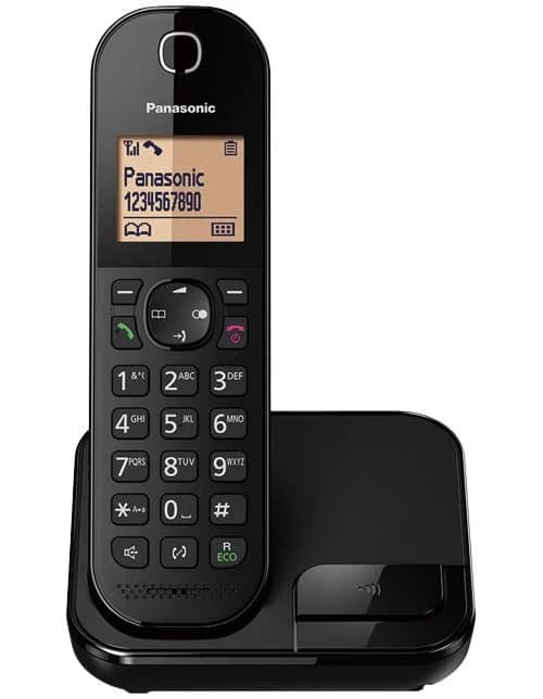 Telefone sem Fios Panasonic DECT KX-TGC410SPB Preto