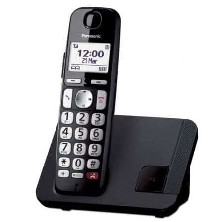 TELEFONE SEM FIOS PANASONIC KX-TGE250SPB PRETO
