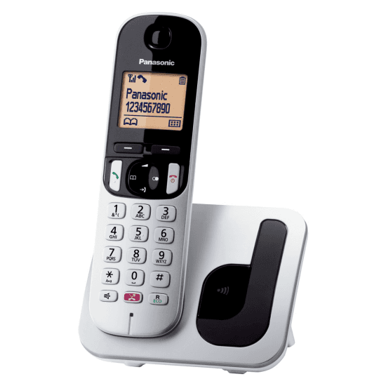 Panasonic KX-TGC250SPS Sem Fios Silver