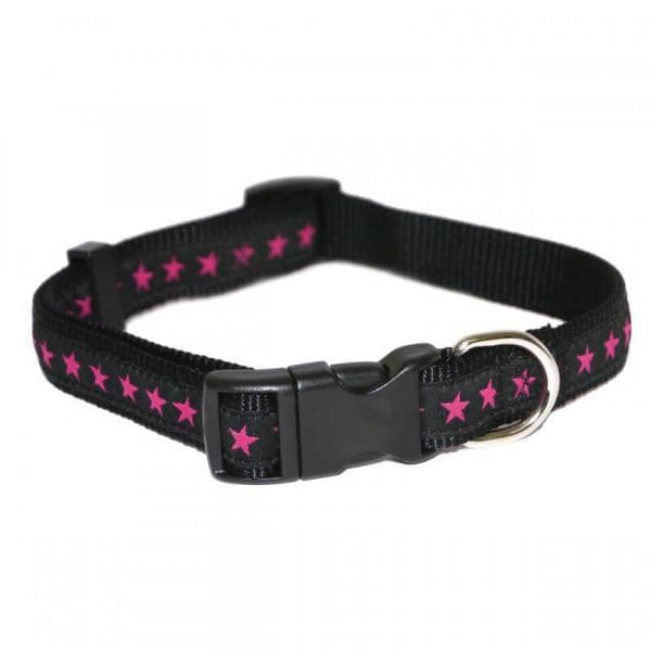Rosewood Coleira Estrela Rosa 45-70cm x 25mm