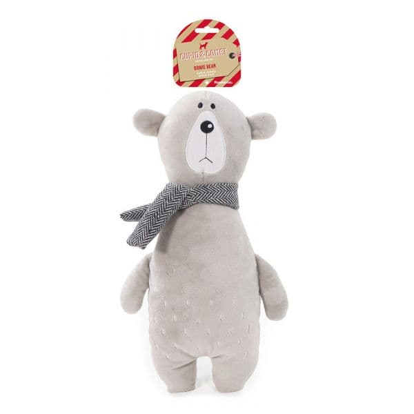 Rosewood Cupid & Comet Brinquedo de Natal para Cão Bowie Bear