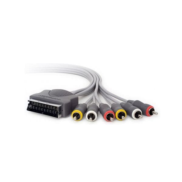 Techlink Cabo 2 Rca Vídeo - 4 Rca Audio 1.5m
